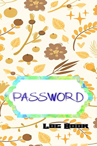 Pass Word Journal: Address Book Password Organizer Glossy Cover Design White Paper Sheet Size 6x9 Inch ~ Password - Print # Security 116 Page Quality Print. by Serita LogBook