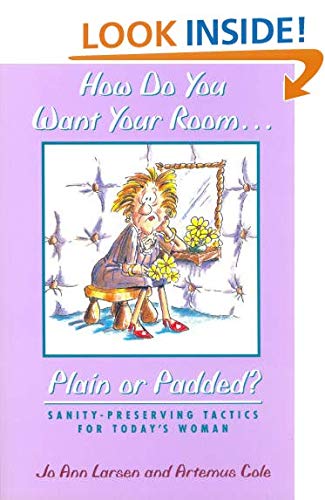 How Do You Want Your Room... Plain or Padded?: Sanity-Preserving Tactics for Today's Woman by Jo Ann Larsen