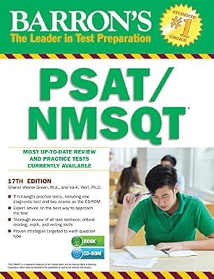 Barron's PSAT/NMSQT with CD-ROM, 17th Edition