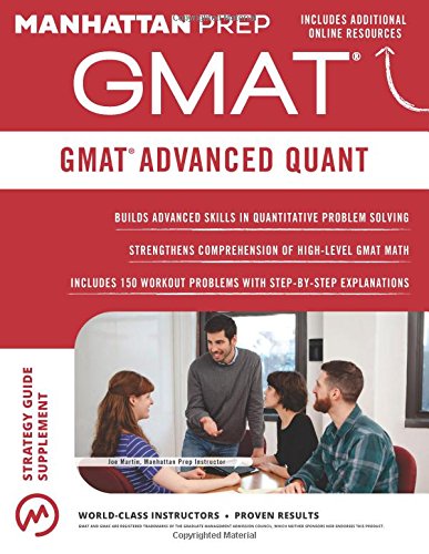 GMAT Advanced Quant by Manhattan Prep