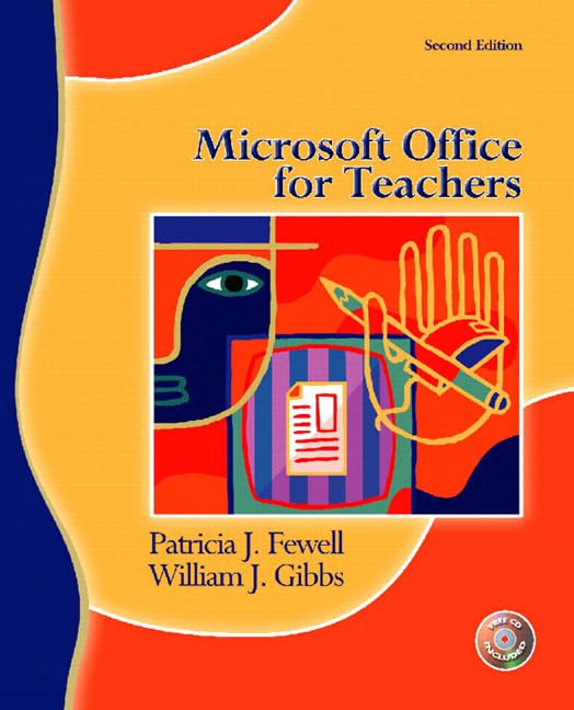 Microsoft Office For Teachers by Patricia J. Fewell