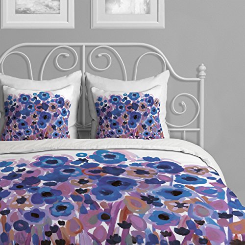 

DENY Designs Natasha Wescoat Glowing Perussian Lightweight Duvet Cover, King