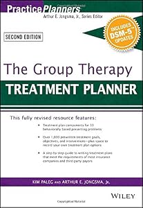 The Group Therapy Treatment Planner, with DSM-5 Updates by Arthur E. Jongsma Jr.                       ,