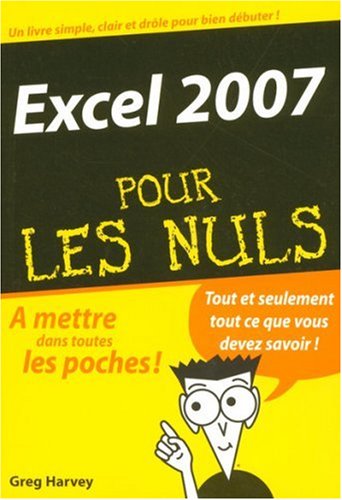 Excel 2007 (French Edition) by Greg Harvey