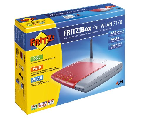 Netzwerkgeräte Kaufen: AVM FRITZ!Box Fon WLAN 7170 -VOIP VPN WLAN Router