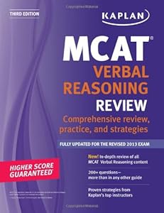 Kaplan MCAT Verbal Reasoning Review Notes (Kaplan MCAT Verbal Reasoning & Writing)