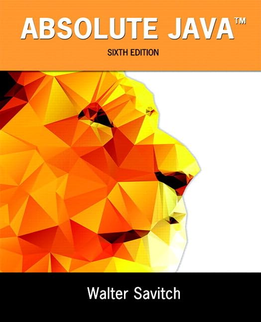 Absolute Java Plus MyLab Programming with Pearson eText -- Access Card Package by Walter Savitch