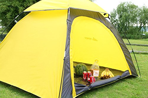 Semoo Half-Moon Style Door, 2 Person Lightweight Camping/Traveling Family Dome Tent with Carry Bag - Image 4