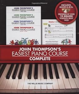 Easiest Piano Course Complete - Boxed Set (Books 1-4 with CD)