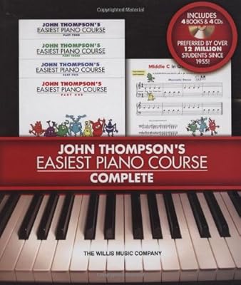 Easiest Piano Course Complete - Boxed Set (Books 1-4 with CD)
