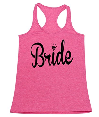 P&B Women's Wedding Bride Tank Top