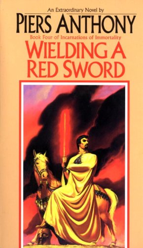 Wielding a Red Sword by Piers Anthony