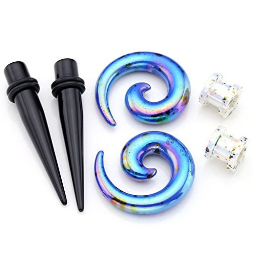 PiercingJ 6pcs 12G-1/2