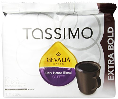 Gevalia Dark House Blend, 12-Count T-Discs for Tassimo Coffeemakers(Pack of 2)