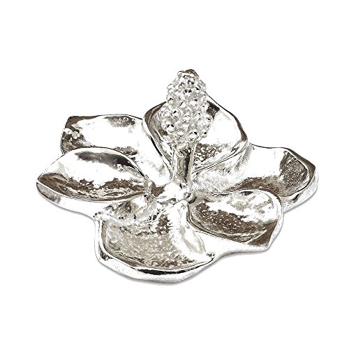 Algopix Similar Product 9 - Pewter Tiny Gardens Magnolia Ringholder