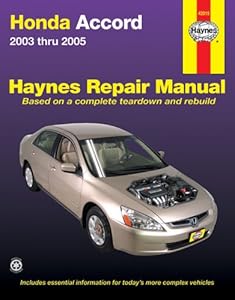 Honda Accord, 2003-2005 (Haynes Automotive Repair Manual)