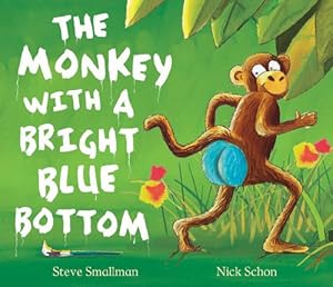 Monkey with a Bright Blue Bottom