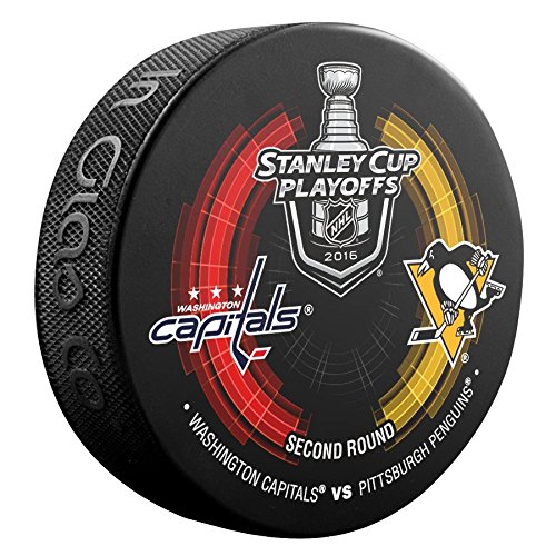 2016 NHL Washington Capitals vs Pittsburgh Penguins Stanley Cup Playoffs Souvenir Puck