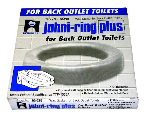 Oatey 90270 Johni-Ring for Back-Outlet Toilet