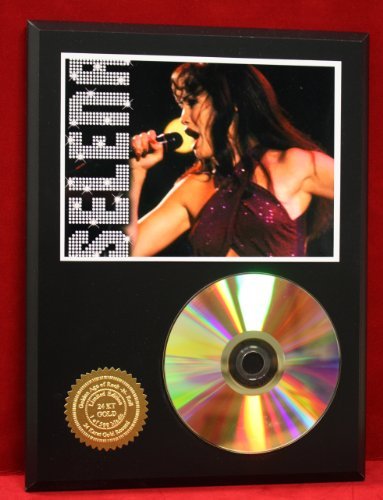 

Selena 24Kt Gold CD Disc Display Award Quality - Limited Edition Only 500 Made