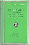 Characters. Mimes. Cercidas and the Choliambic Poets (Loeb Classical Library)