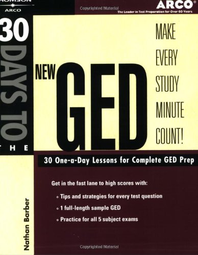 Arco 30 Days to the New GED by Arco