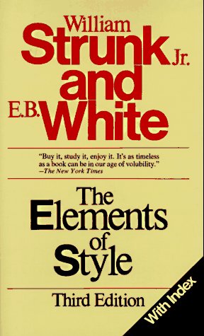 The Elements of Style, Third Edition by William Strunk