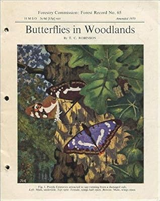 Butterflies in woodlands,