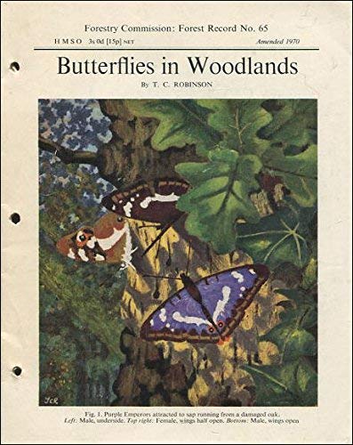 Butterflies in woodlands, by T C Robinson
