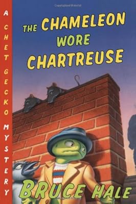 The chameleon wore chartreuse