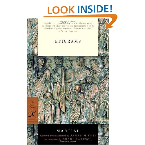 Epigrams (Modern Library Classics)