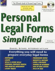 Personal Legal Forms Simplified: The Ultimate Guide to Personal Legal Forms