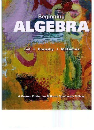 Beginning Algebra - Annotated Instructor's Edition, 10th Edition by Lial