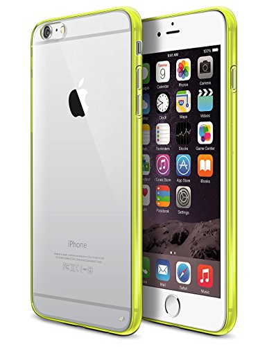 iPhone 6 Case, LoHi(TM) Crystal Clear Apple iPhone 6 Protective Transparent Case Anti-Scratch Ultra Felxible Premium TPU Cover Stylish ECO-Friendly Packaging - Ultra Slim Bumper Case for iPhone 6 4.7(Lime)