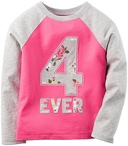 Carter's Little Girls' Slogan Graphic Tee (Toddler/Kid)
