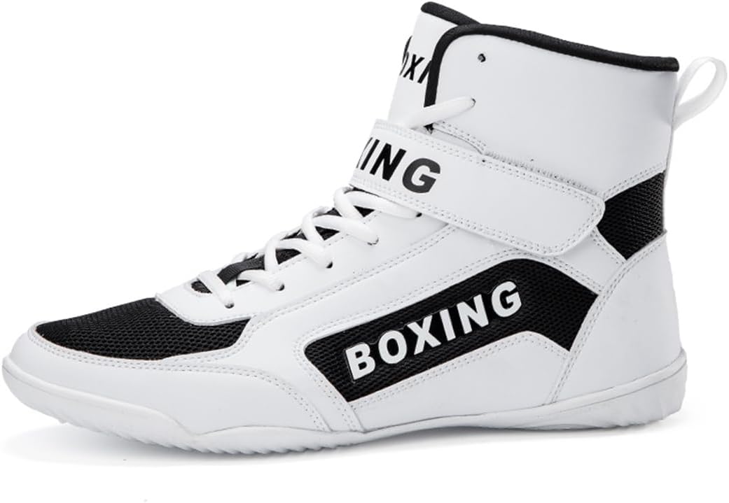 Unisex Wrestling Boxing Sneakers, Youth Bodybuilding Kickboxing Fitness Shoes Lightweight Cross-Trainer Sneakers For Men And Women_vogvips.com