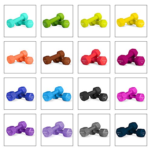 Fitness Republic Neoprene Dumbbell Pairs - Combo