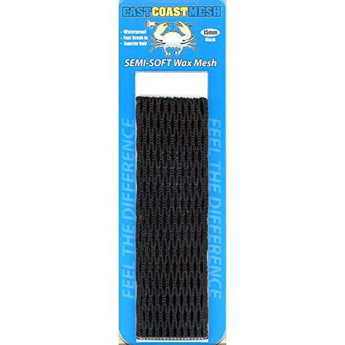 East Coast Dyes Lacrosse Mesh 15mm Semi-Soft Wax Field Mesh Solid Color