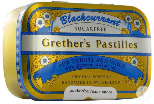 Grether's: Black Currant Pastilles Sugarfree, 15 oz