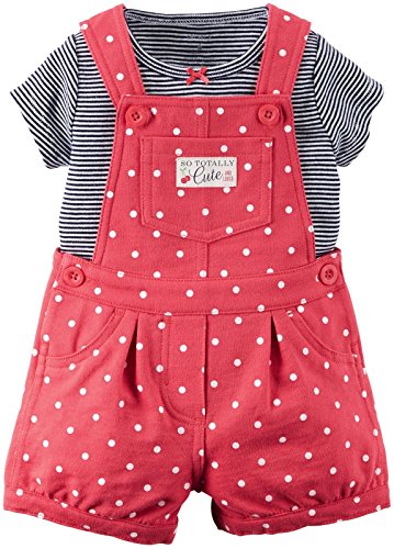 Carter's 2 Piece Dot Shortall Set (Baby)