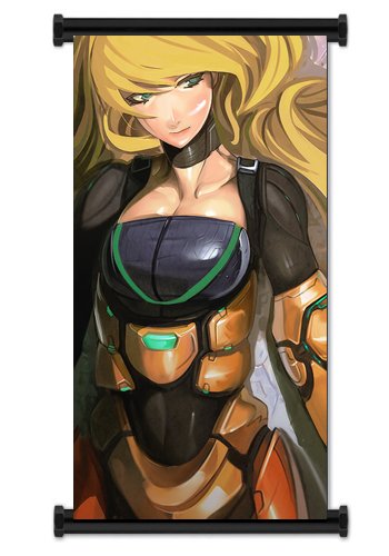 Metroid Prime Game Samus Aran Fabric Wall Scroll Poster (16