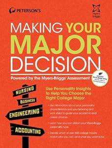 Making Your Major Decision: Powered by the Myers-Briggs Type Indicator by CPP/Myers Briggs