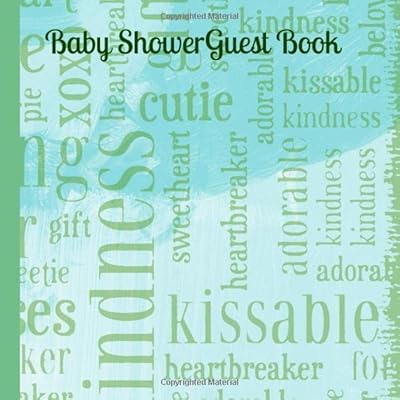 Baby Shower Guest Book: Keepsake With Bonus Gift List To Record Messages For Parents and Baby