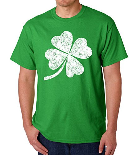 Distressed Shamrock Irish T-shirt
