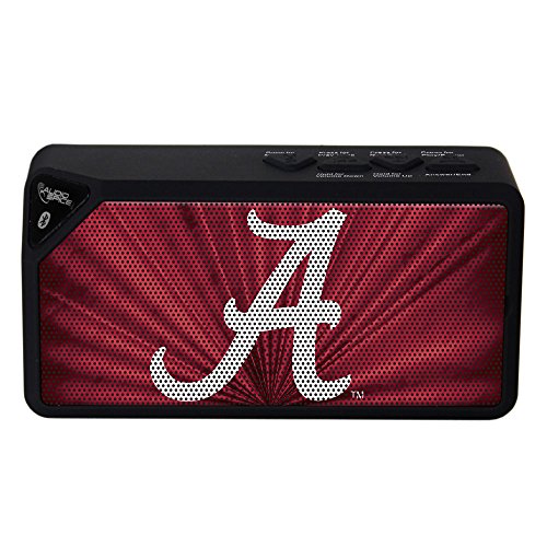 NCAA Alabama Crimson Tide BX-100 Bluetooth Speaker, Black