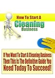 How To Start A Cleaning Business