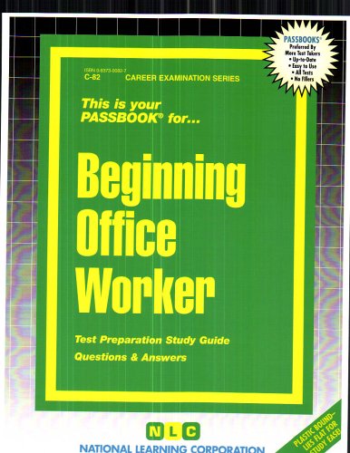 Beginning Office Worker by Jack Rudman
