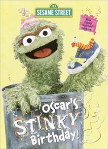 Oscar's Stinky Birthday (Scented Sticker Coloring Book)