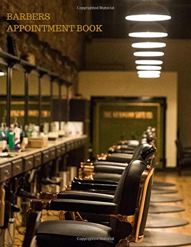 Barbers Appointment Book: Undated Paperback Appointment Book Providing 53 Weeks of Appointment Pages by Mik Ala