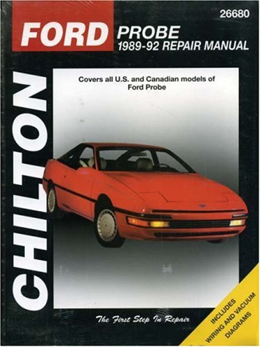 Ford Probe, 1989-92 (Chilton's Total Car Care Repair Manuals) by Chilton